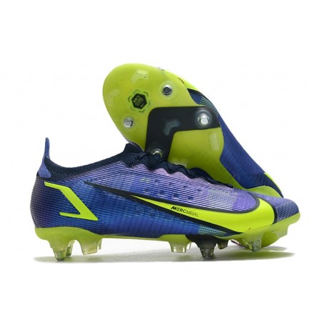 Nike Mercurial Vapor 14 Elite SG Zaffiro Volt Blu Void