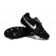 Scarpini Calcio Nike Tiempo Legend V FG Uomo Nero Metallico