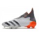 adidas Predator Freak+ FG Bianco Ferro Metallizzato Rosso Solare