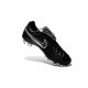 Scarpini Calcio Nike Tiempo Legend V FG Uomo Nero Metallico