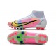 Nike Mercurial Superfly VIII Elite AG PRO Bianco Rosa Nero