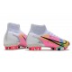 Nike Mercurial Superfly VIII Elite AG PRO Bianco Rosa Nero