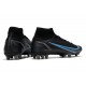 Nike Mercurial Superfly VIII Elite AG PRO Nero Grigio Ferro