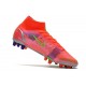 Nike Mercurial Superfly VIII Elite AG PRO Cremisi Vivace Argento Metallico