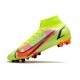 Nike Mercurial Superfly VIII Elite AG PRO Volt Cremisi Vivace Nero