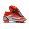 Nike Mercurial Superfly VIII Elite AG PRO Rosso Cile Nero Ghost Arancione Total