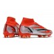 Nike Mercurial Superfly VIII Elite AG PRO Rosso Cile Nero Ghost Arancione Total