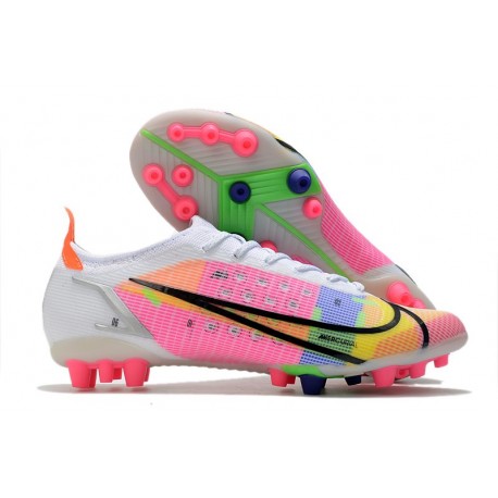 Nike Mercurial Vapor 14 Elite AG PRO Bianco Rosa