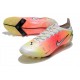 Nike Mercurial Vapor 14 Elite AG PRO Bianco Argento Metallico Platino Puro