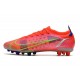 Nike Mercurial Vapor 14 Elite AG PRO Cremisi Vivace Argento Metallico