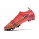 Nike Mercurial Vapor 14 Elite AG PRO Cremisi Vivace Argento Metallico