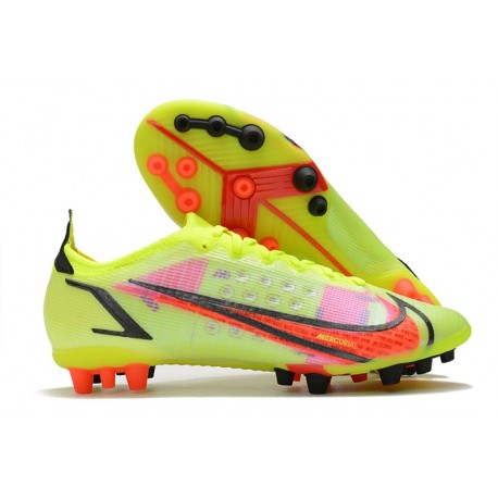 Nike Mercurial Vapor 14 Elite AG PRO Volt Cremisi Vivace Nero