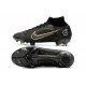 Nike Mercurial Superfly VIII Elite FG Nero Oro Metallico Argento Metallico