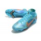 Nike Mercurial Superfly VIII Elite FG Blu Cloro Arancione Laser Marina