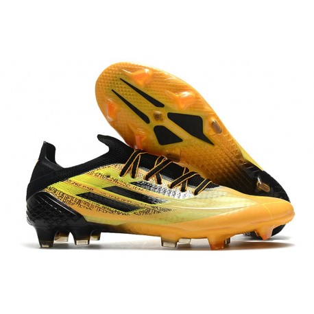 Scarpe adidas X Speedflow.1 FG Oro Solare NeroCore Giallo Acceso