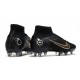 Nike Mercurial Superfly VIII Elite SG-PRO AC Nero Oro Metallico Argento Metallico