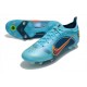 Nike Mercurial Vapor 14 Elite SG Blu Cloro Arancione Laser Marina