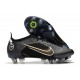 Nike Mercurial Vapor 14 Elite SG Nero Oro Metallico Argento Metallico