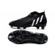 Scarpe Calcio adidas Predator Edge+ FG Nero Core Bianco Rosso Vivido