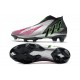 Scarpe Calcio adidas Predator Edge+ FG Argento Nero Rosa