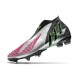 Scarpe Calcio adidas Predator Edge+ FG Argento Nero Rosa