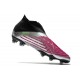 Scarpe Calcio adidas Predator Edge+ FG Argento Nero Rosa