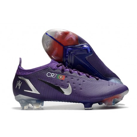 Nike Mercurial Vapor 14 Elite FG Ronaldo CR7 Viola Argento