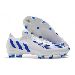 adidas Predator Edge.1 Low FG Bianco Blu