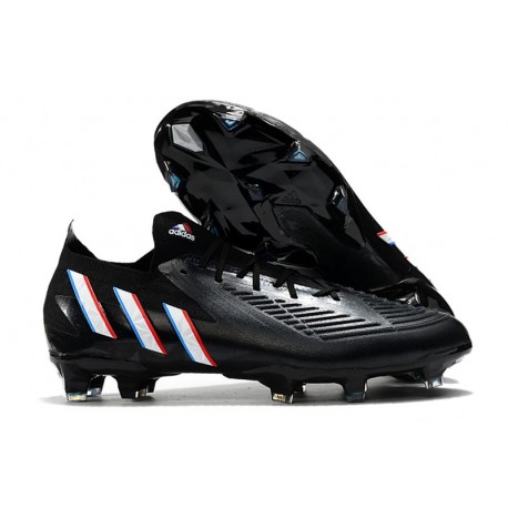 adidas Predator Edge.1 Low FG Edge of Darkness - Svart Vit Röd