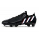 adidas Predator Edge.1 Low FG Edge of Darkness - Svart Vit Röd