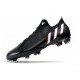 adidas Predator Edge.1 Low FG Edge of Darkness - Svart Vit Röd