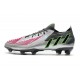 adidas Predator Edge.1 Low FG Silver Svart Rosa