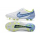 Scarpa Nike Tiempo Legend 9 Elite FG Bianco Blu