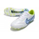 Scarpa Nike Tiempo Legend 9 Elite FG Bianco Blu