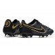 Nike Tiempo Legend 9 Elite FG Nero Metallic Grigio Scuro Antracite