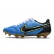 Scarpa Nike Tiempo Legend 9 Elite FG Bleu Noir Volt