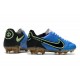 Scarpa Nike Tiempo Legend 9 Elite FG Bleu Noir Volt