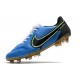 Scarpa Nike Tiempo Legend 9 Elite FG Bleu Noir Volt