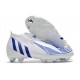 Scarpe Calcio adidas Predator Edge+ FG Bianco Hi Res Blu