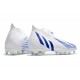 Scarpe Calcio adidas Predator Edge+ FG Bianco Hi Res Blu