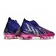 adidas Predator Edge+ FG Team Collegiate Viola Argento Metallico Rosa