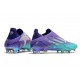  adidas X Speedflow+ FG Viola Rush Argento Metallico Menta Rush