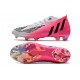 adidas Predator Edge.1 FG Scarpa Nuovo Rosa Solare Nero Bianco