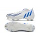 adidas Predator Edge.1 FG Scarpa Nuovo Bianco Hi Res Blu