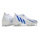 adidas Predator Edge.1 FG Scarpa Nuovo Bianco Hi Res Blu