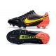 Scarpa Nike Tiempo Legend 9 Elite FG Nero Rosso Giallo