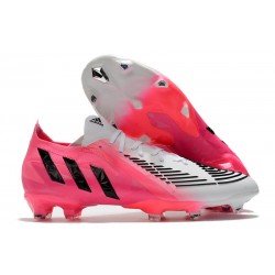 adidas Predator Edge.1 Low FG Rosa Solare Nero Bianco