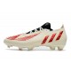 adidas Predator Edge.1 Low FG Bianco Off Rosso Vivido Oro Metallico