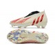 Scarpe Calcio adidas Predator Edge+ FG Bianco Off Rosso Vivido Oro Metallico