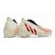 Scarpe Calcio adidas Predator Edge+ FG Bianco Off Rosso Vivido Oro Metallico